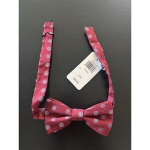 Enro 1919 Men's Bow Tie OS Adjustable Strap Red Blue Floral NWT